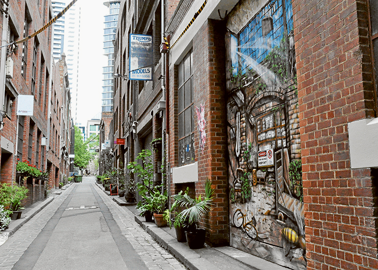 Laneway project progressing