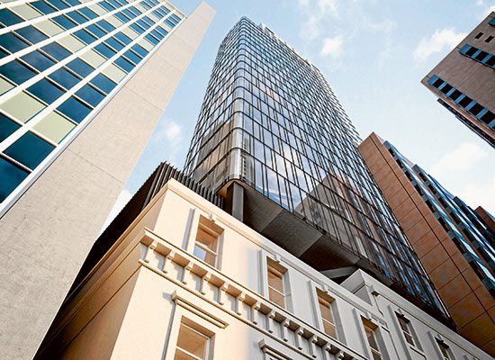 Tower plan above heritage building praised
