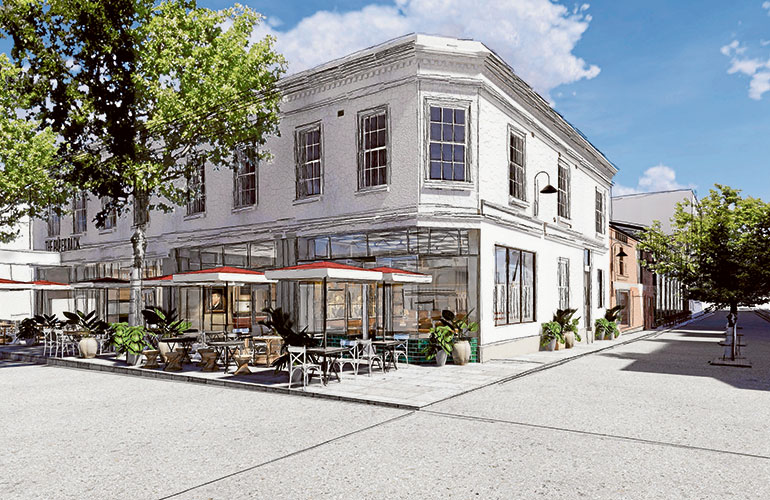 Plans revised for huge Bourke St bar