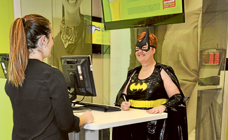 Holy bank manager!