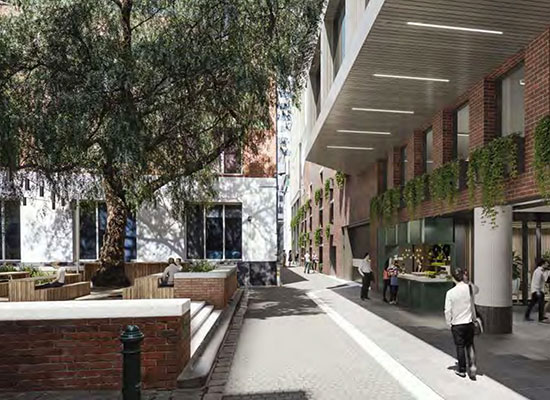 King St development keeps pub, upgrades “hidden square”
