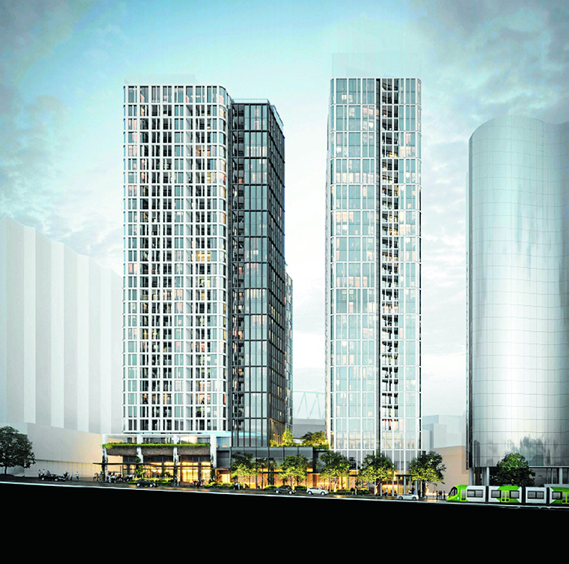 Build-to-rent towers next to stadium get council backing