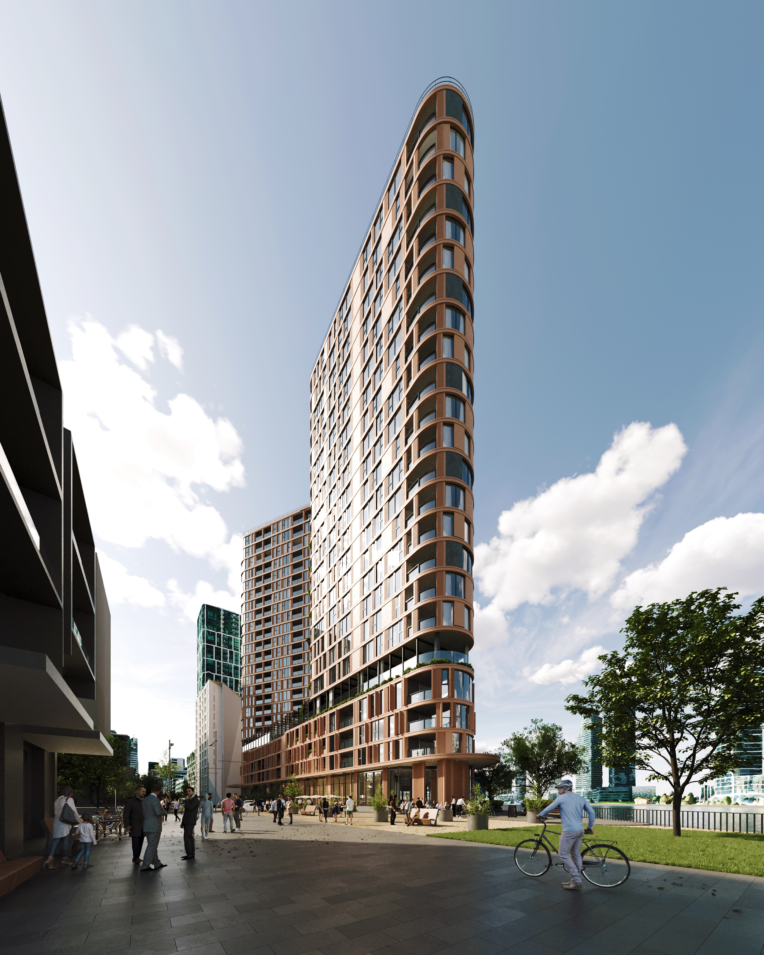 Plans revealed for build-to-rent Victoria Harbour tower