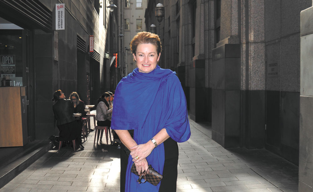 Mary Poulakis is for Collins St