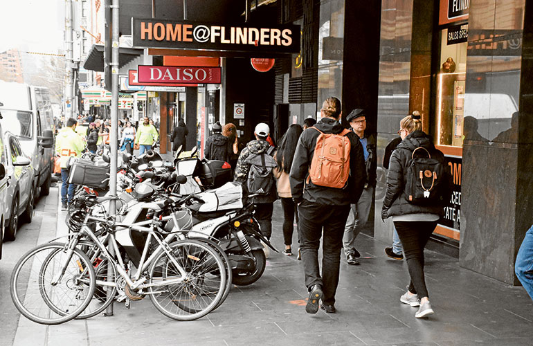 Council crackdown on motorbike parking