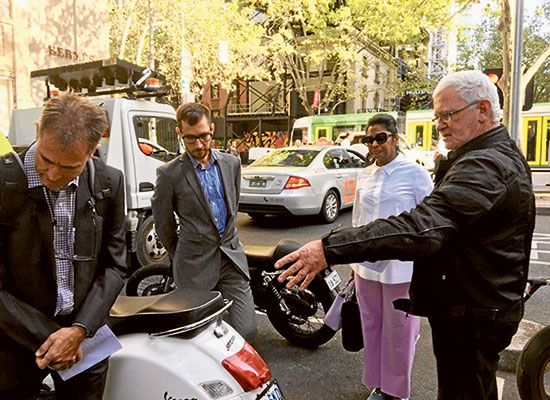 Bike bans on busy footpaths