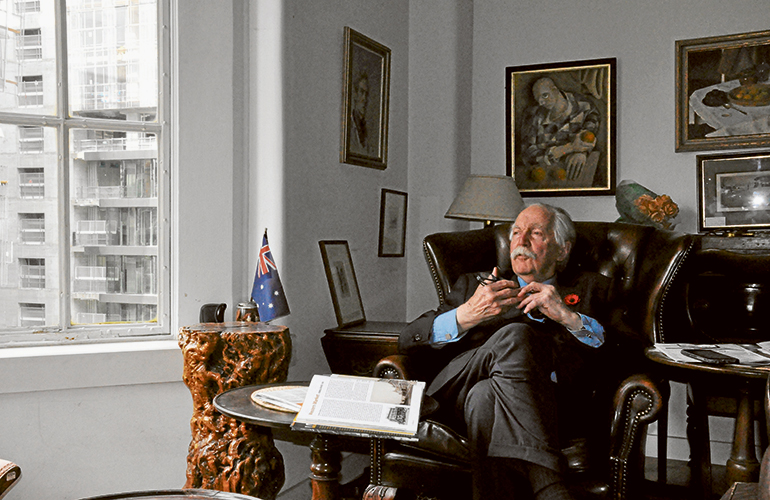 Neil Munro and his apartment museum