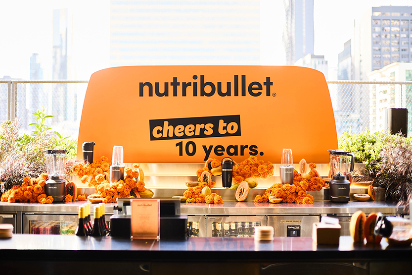 Celebrating 10 years of NutriBullet: local artists elevate QT Rooftop for anniversary event