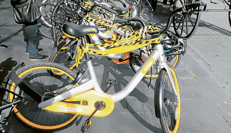 Councils reach agreement to reduce oBike clutter