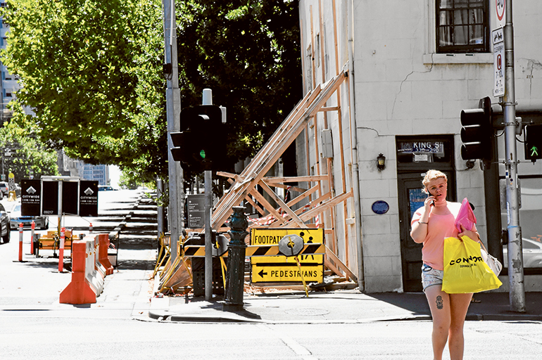 No end in sight for LaTrobe St traffic woes