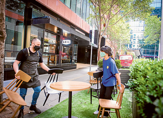 Outdoor dining fast-tracked