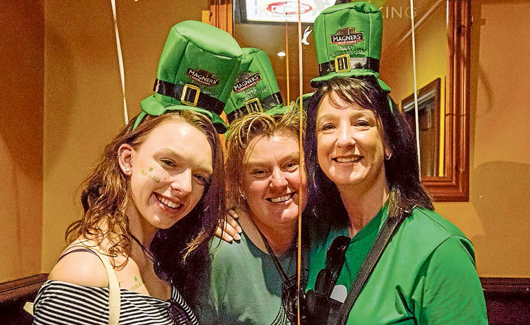 When Irish eyes are smiling
