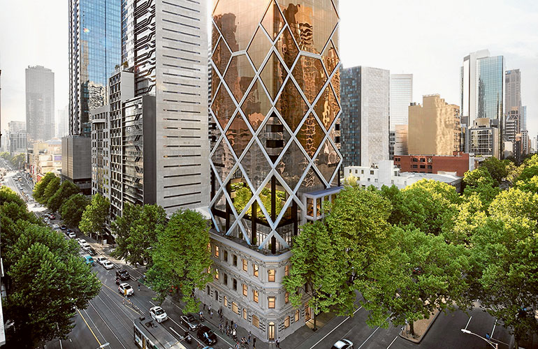 Paragon tops out