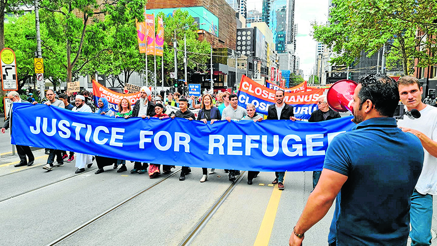 Twenty-four refugees now detained in Carlton’s Park Hotel 