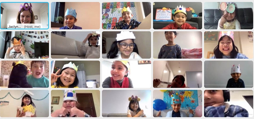 Preps celebrate 100 days of school in lockdown