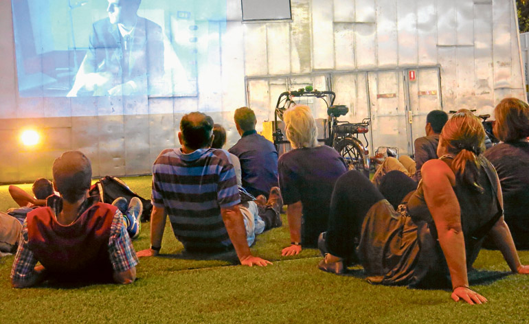 Moving pictures arrive in the CBD