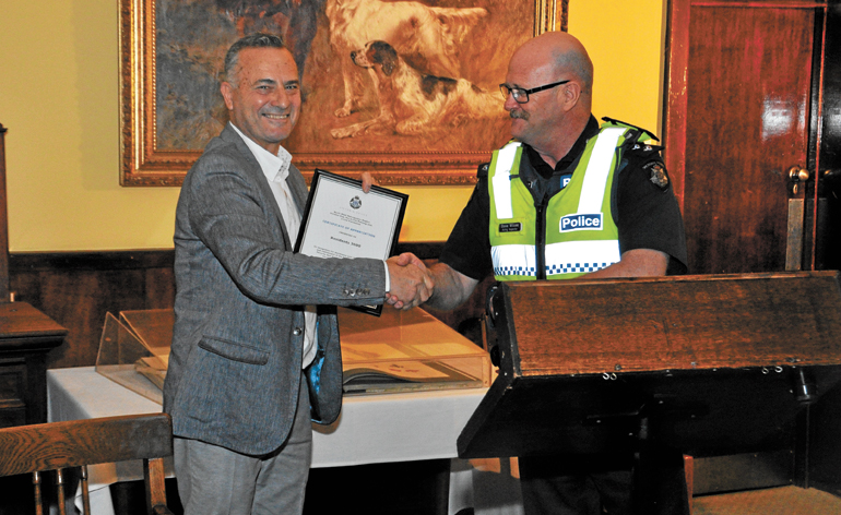 Award for apartment safety project