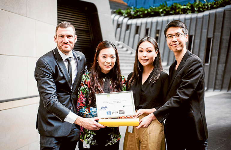 Design team creates reflective routes