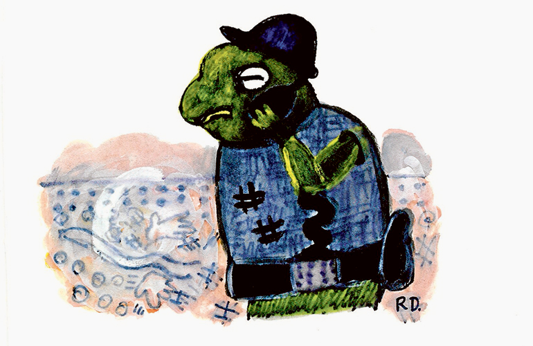 Disappearance of an artist