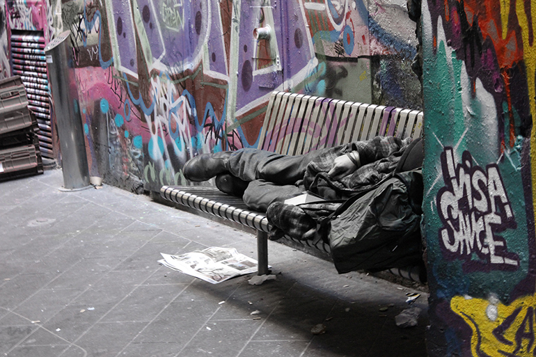 Outreach tackles CBD rough sleeping