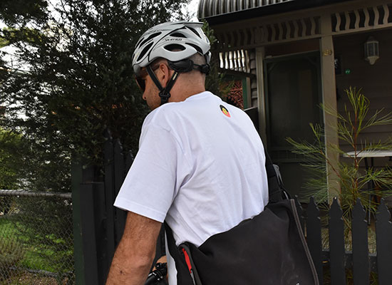 More vulnerable on a scooter