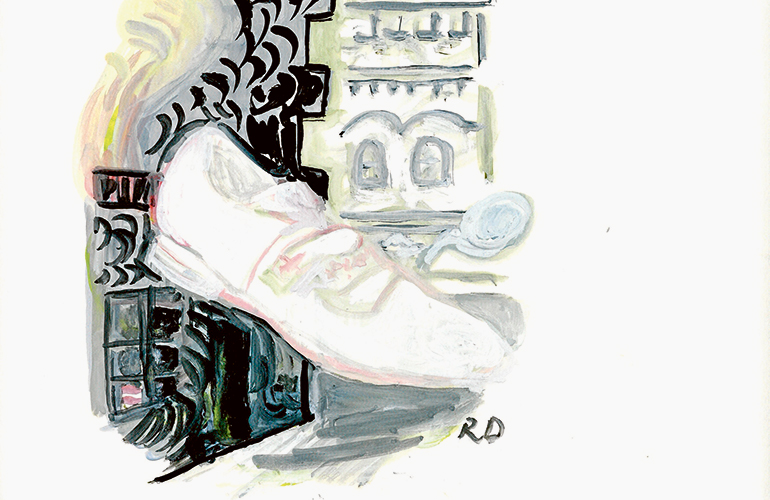 Laneway foot trade for the imaginative
