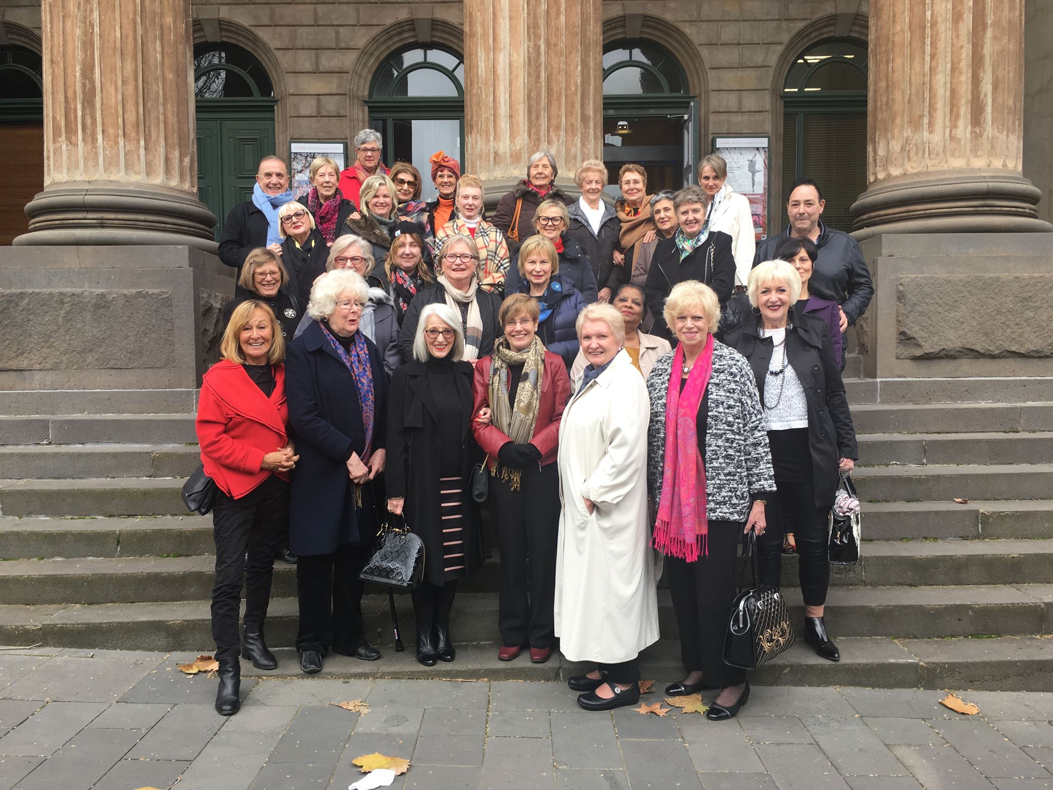 Charity volunteers reeling