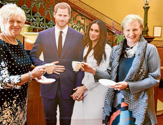 Raise your tea cups to the royal couple