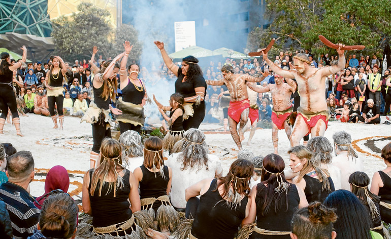 Festival kicks off with ‘Tanderrum’ ceremony