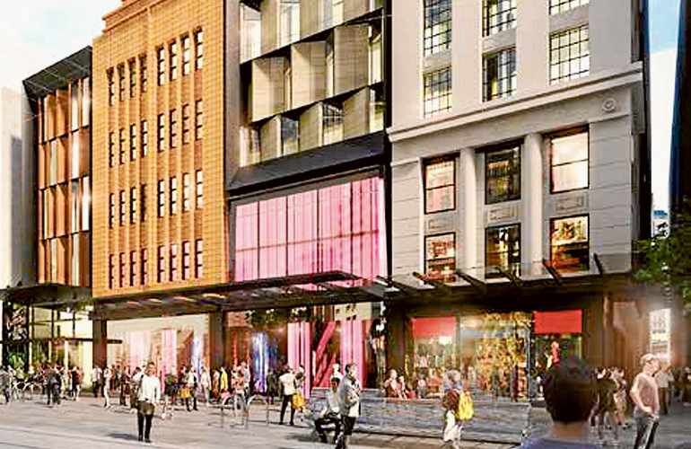 Redevelopment for the Walk Arcade