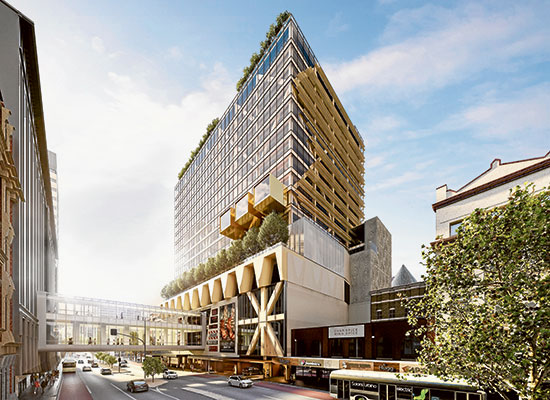 City-first timber offices