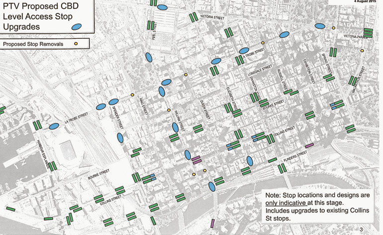 CBD tram stop plan revealed