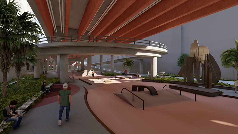 Designs endorsed for Kings Way undercroft park as long-awaited Southbank project takes shape