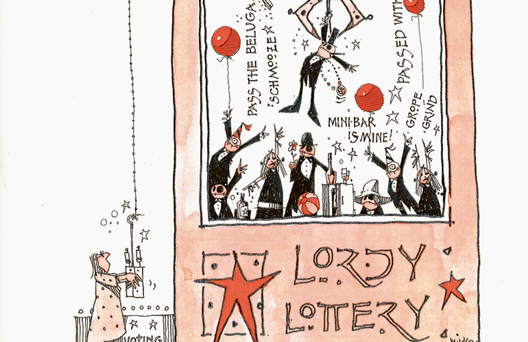 Lord mayoral election is a lottery