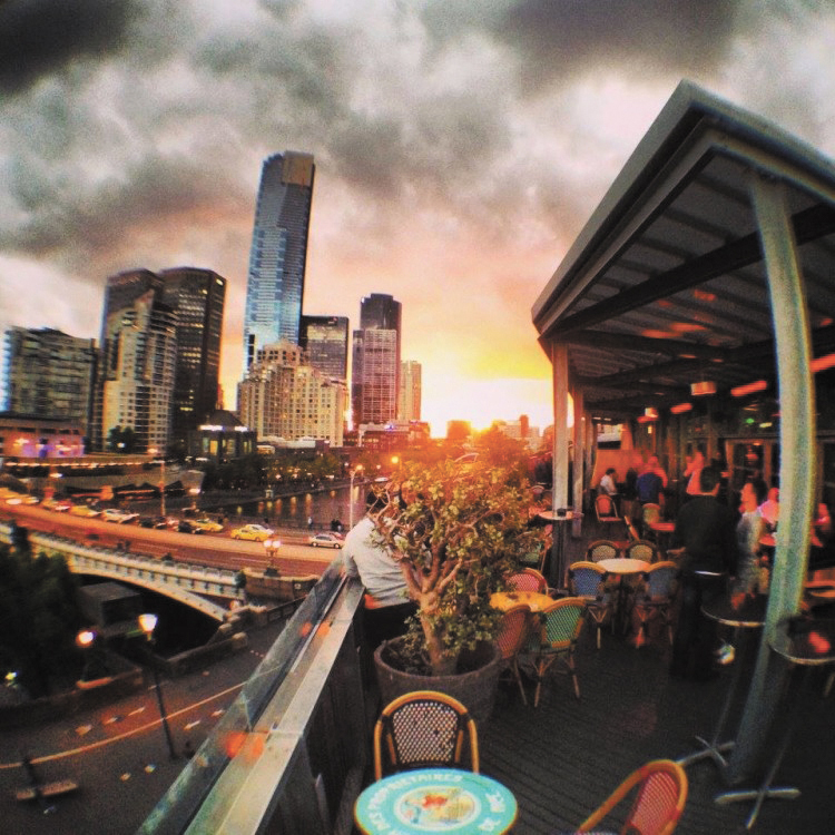 Drinks with a view