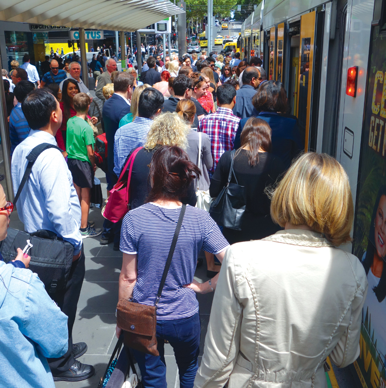 Tram-jam anyone?