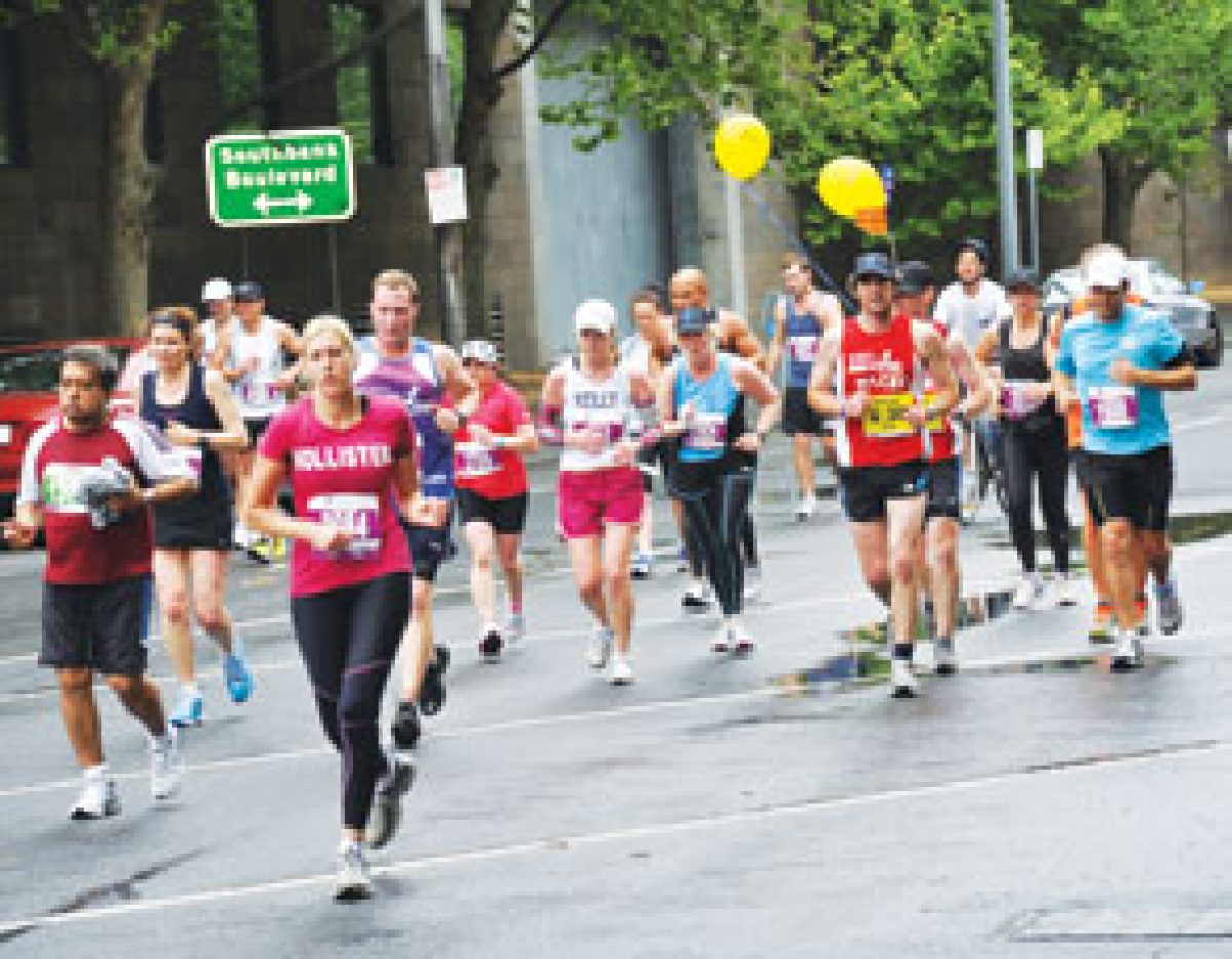 Marathon runs through Southbank streets