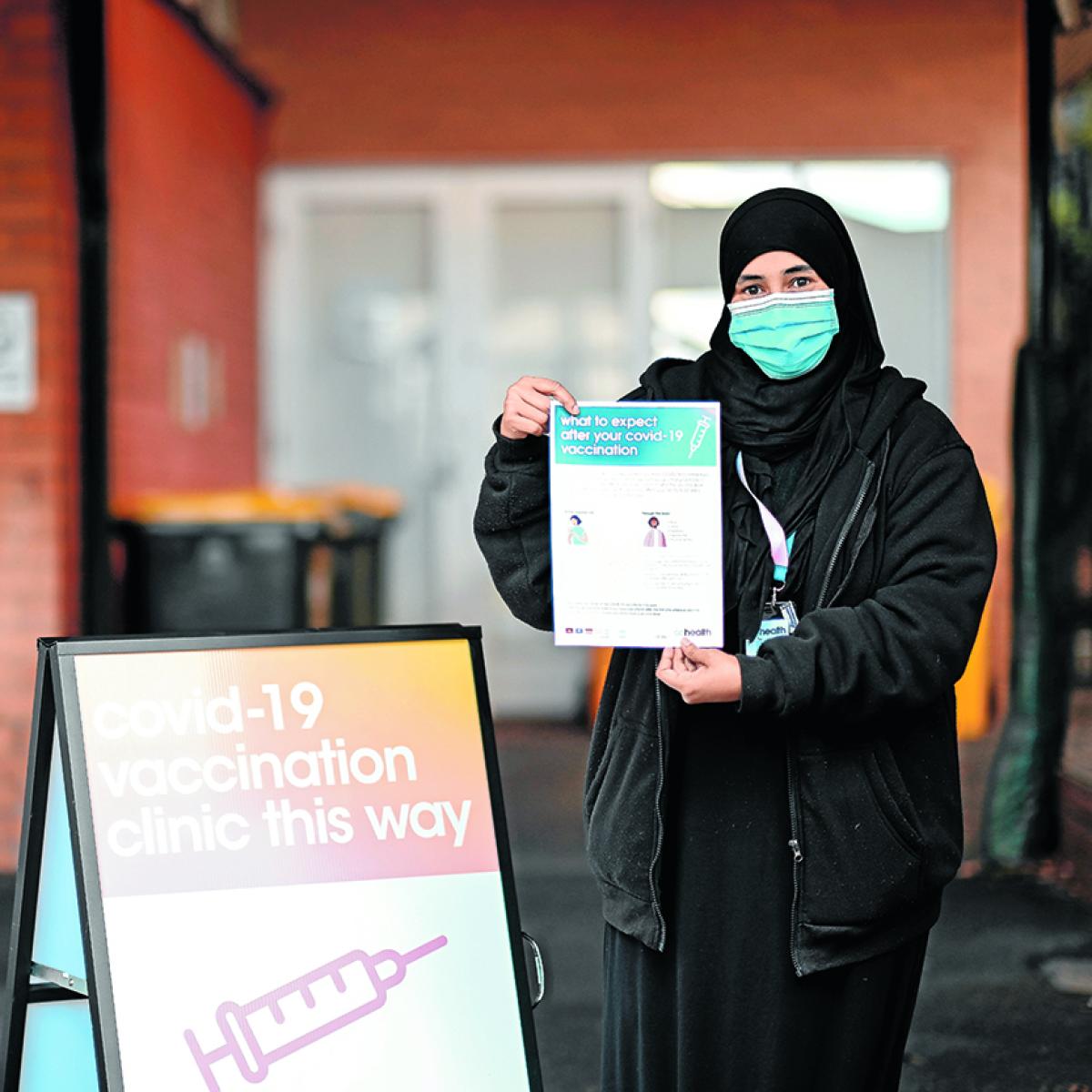 Carlton COVID vaccine clinic opens for public housing residents 16 and over