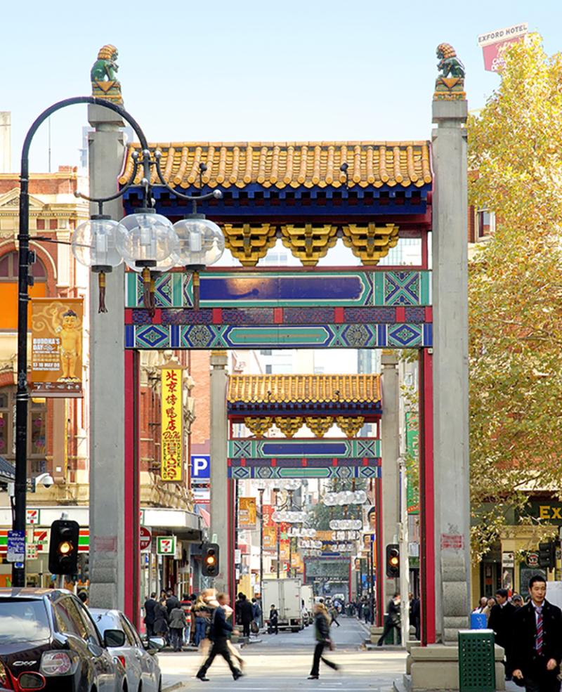 The founding of Melbourne and its changing faces