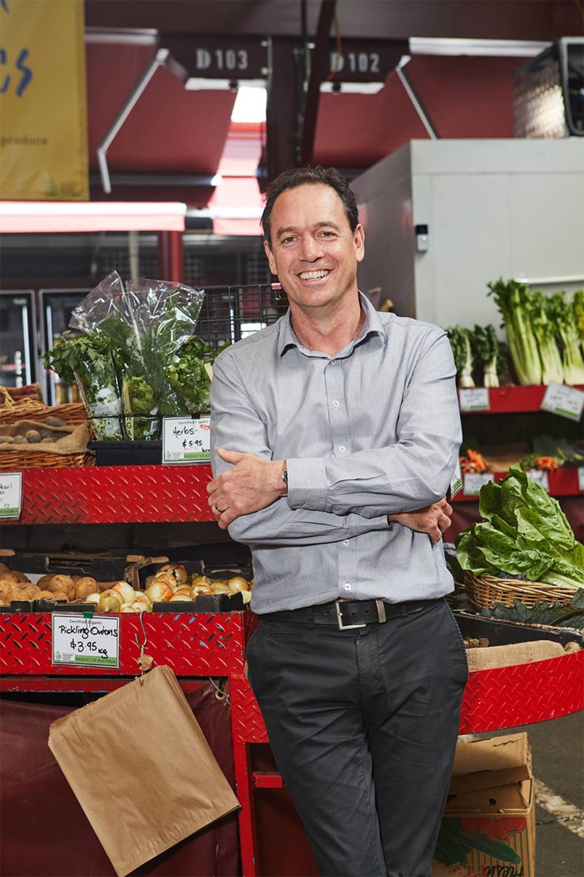 Matt Elliott settles into life quickly as new Queen Victoria Market CEO
