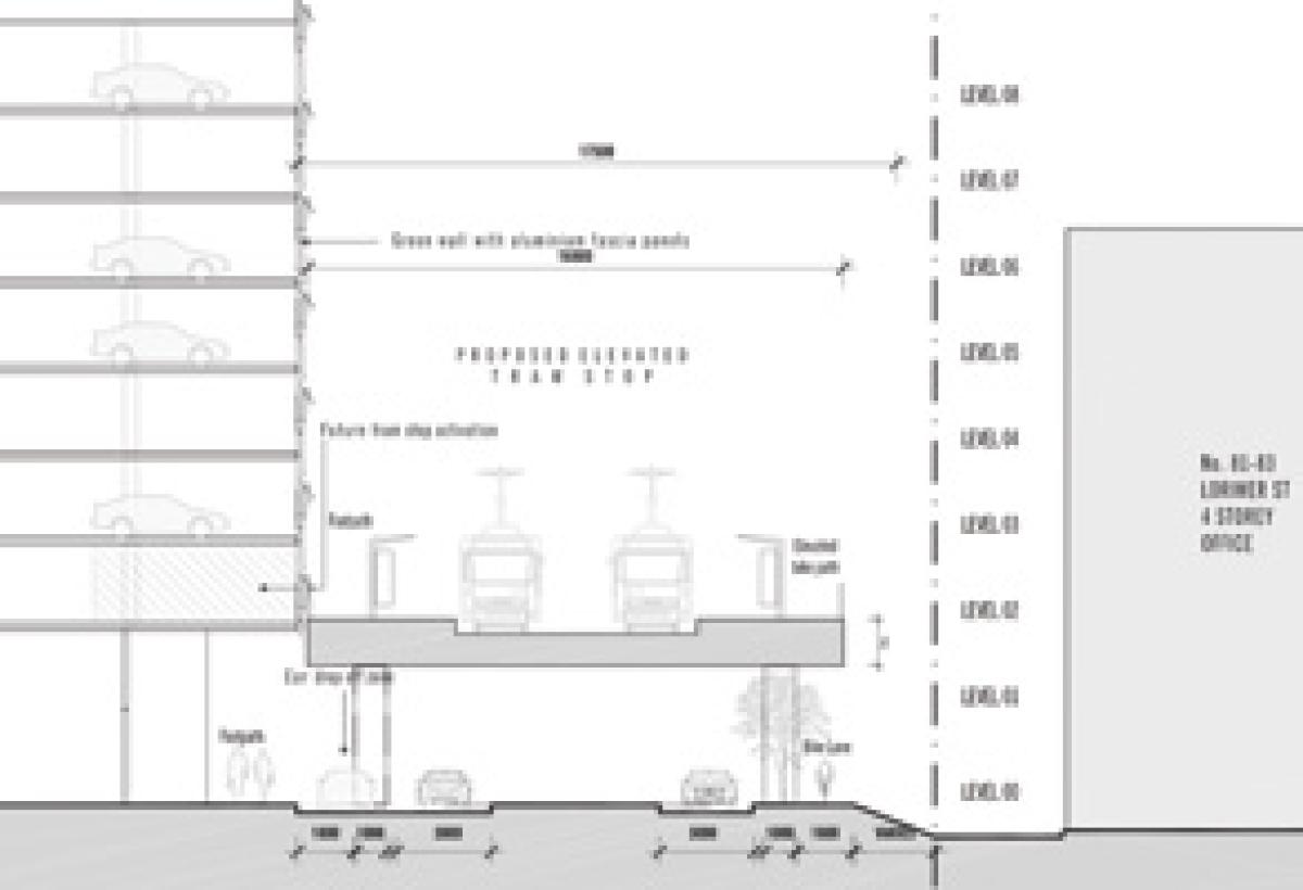 Community resigned to tram bridge fate
