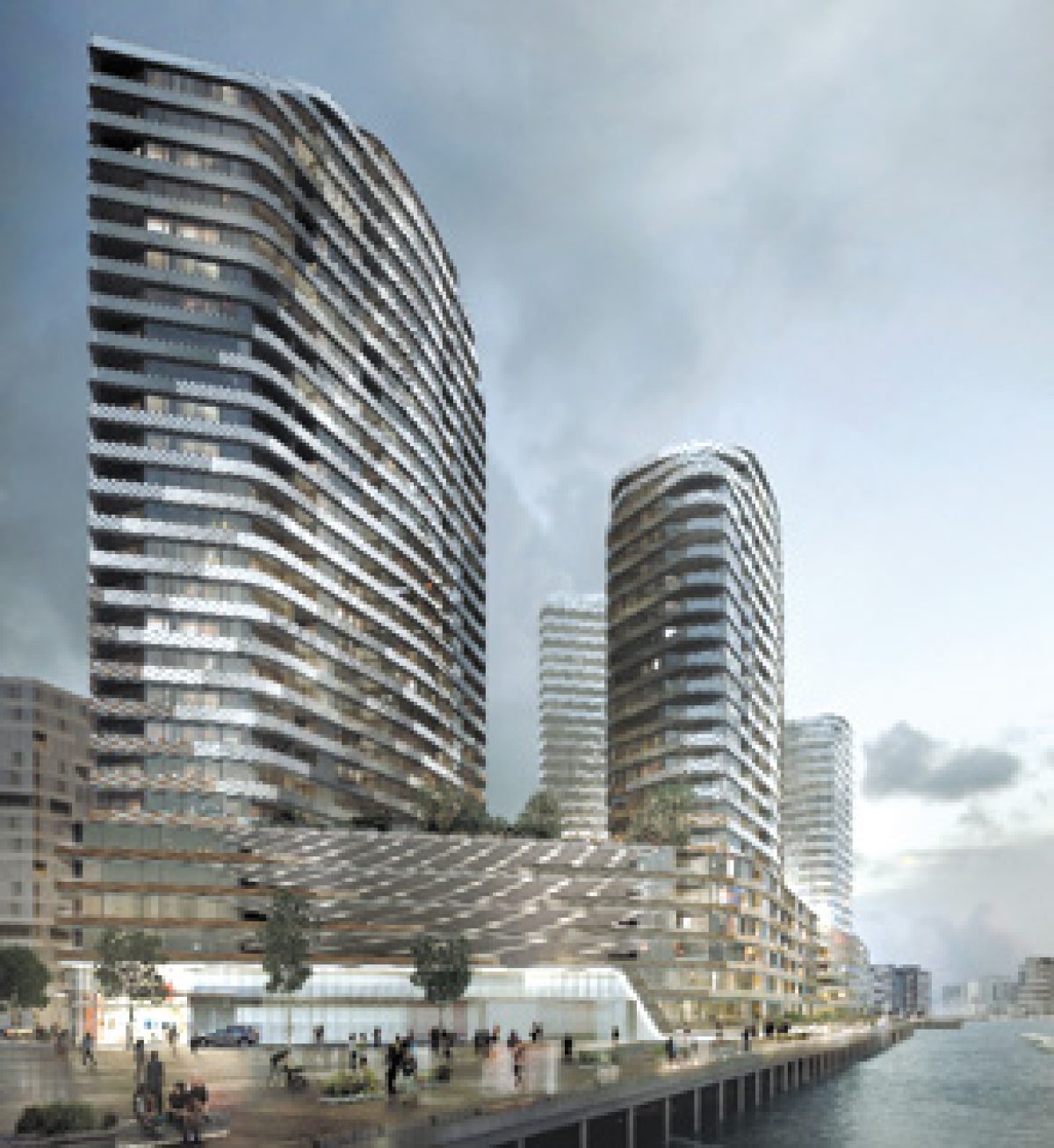 New towers for Victoria Harbour