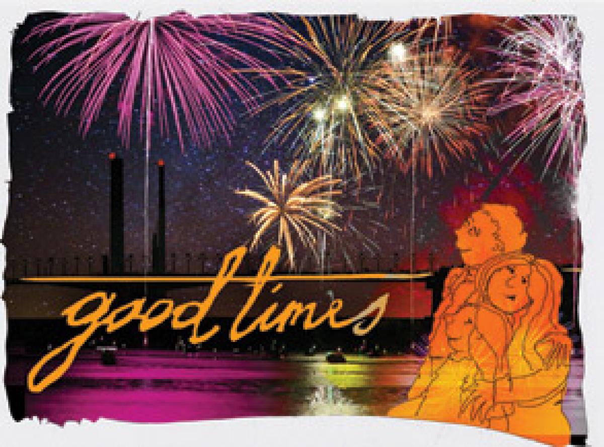 What do you get when you combine friendship and fireworks? Good times!