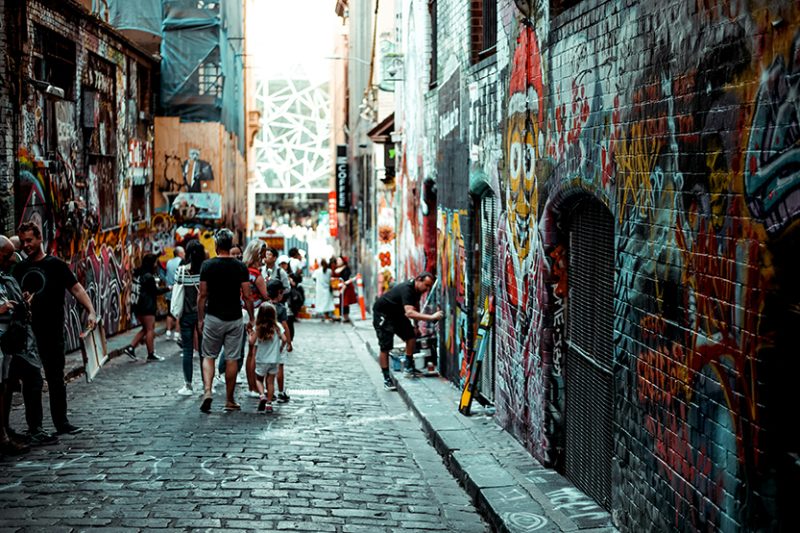 Homelessness is a crisis beyond Hosier Lane