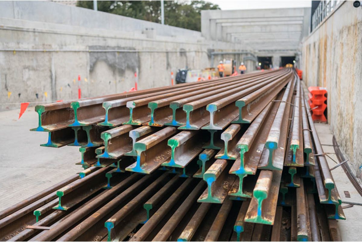 Final rail delivery to Metro Tunnel marks new milestone