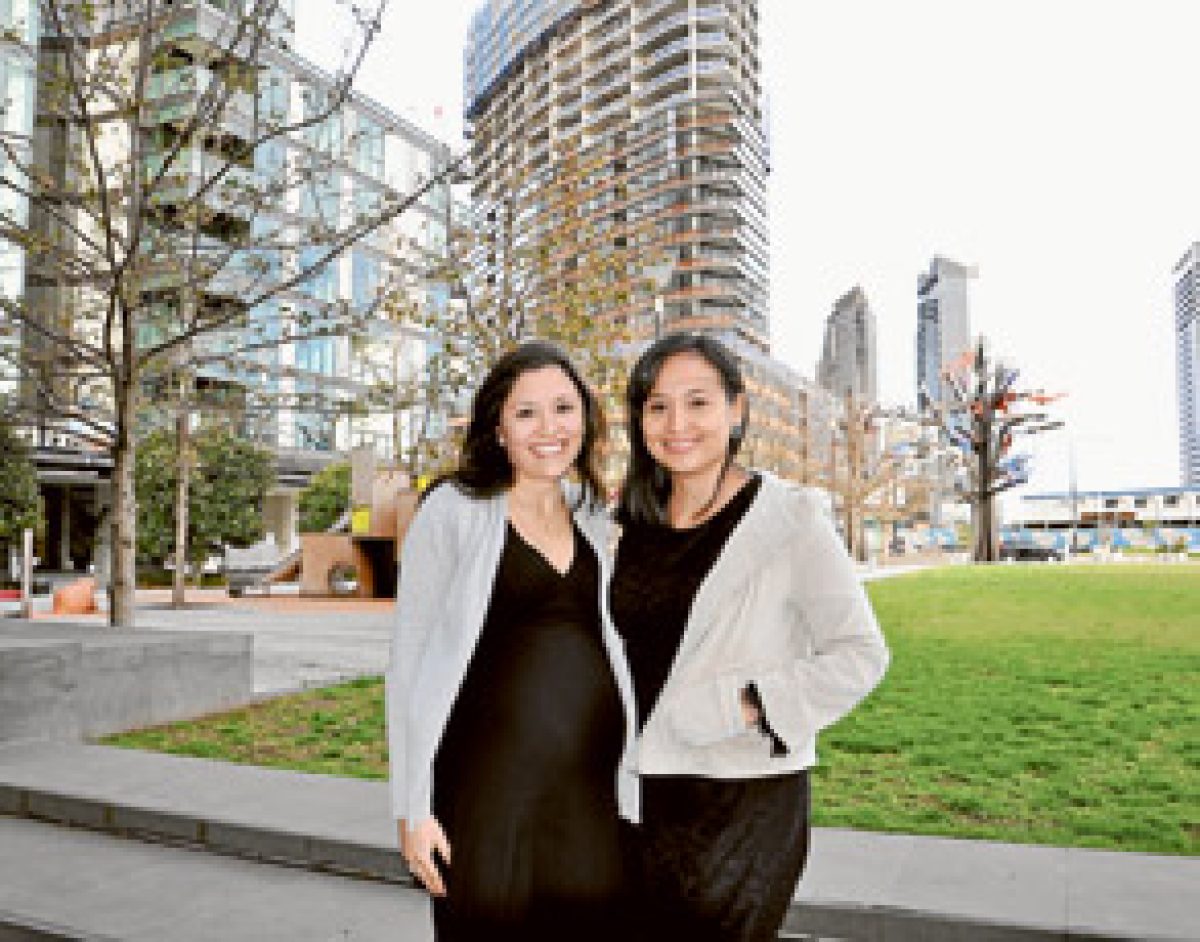 Docklands mums mix friendship with business