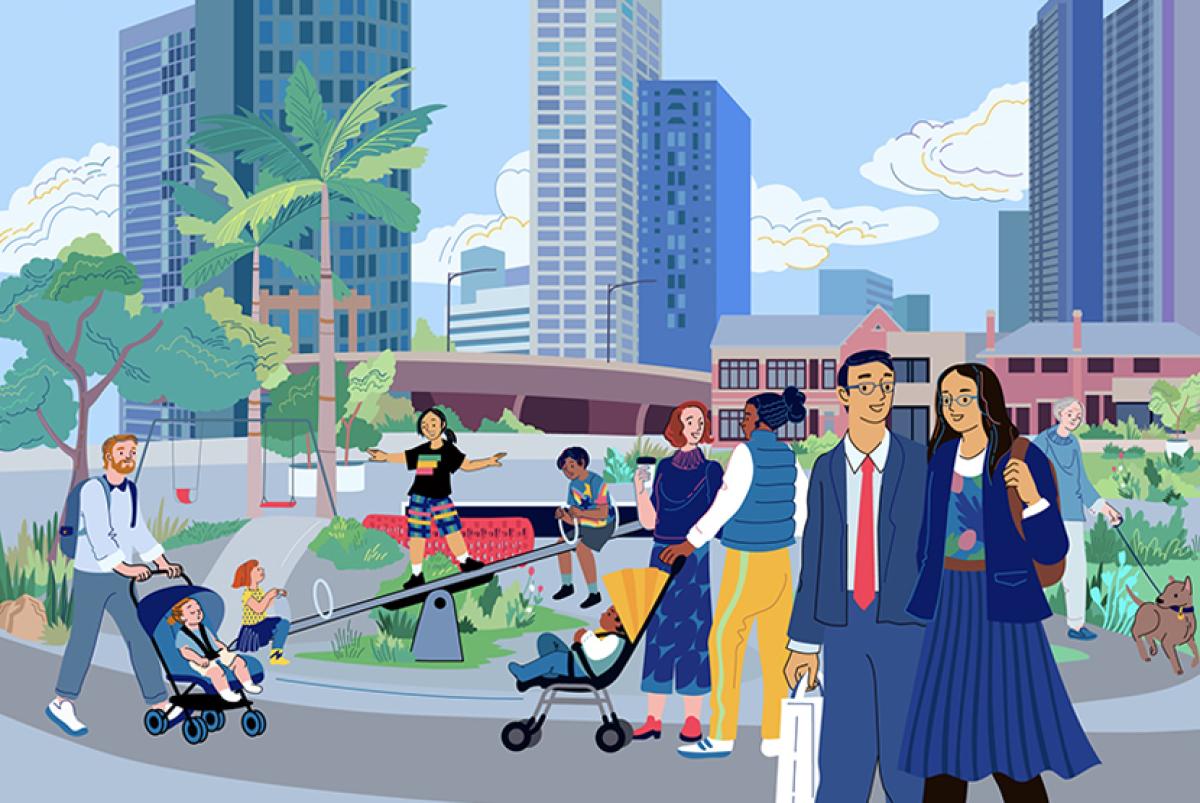 Southbank “neighbourhood portal” goes live