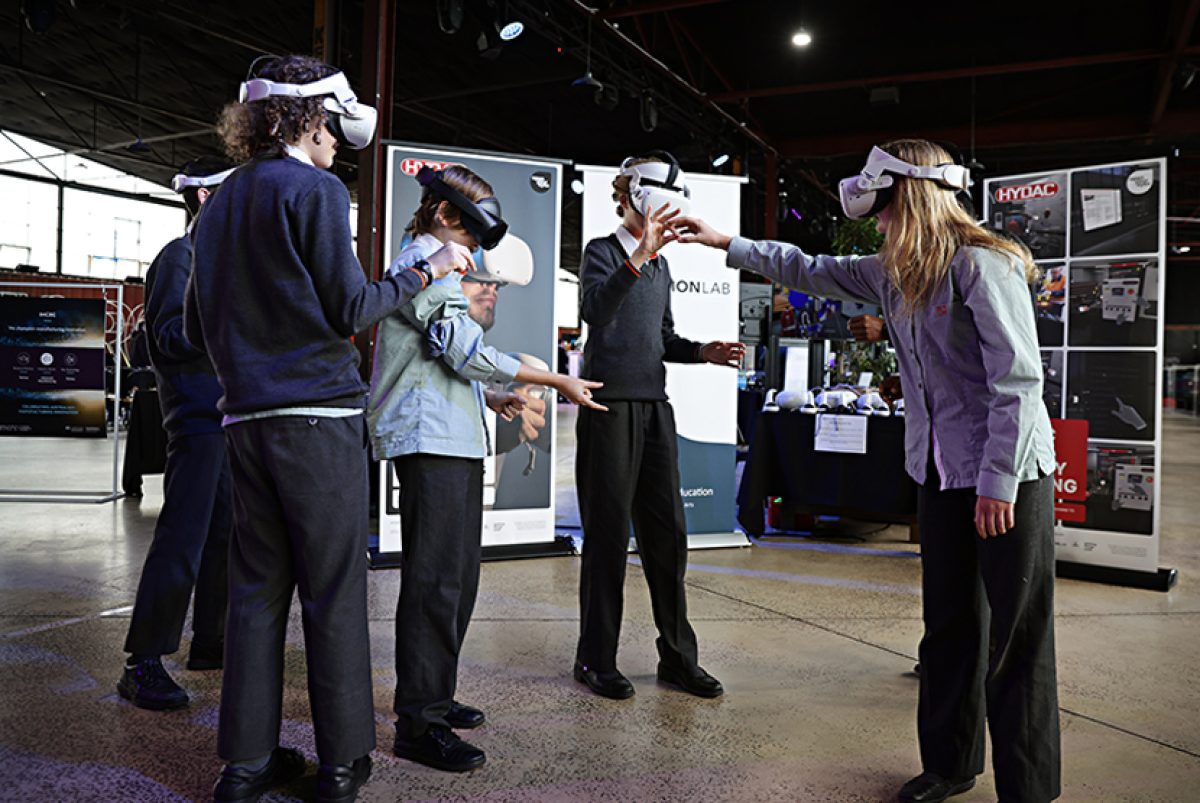 Students engage with cutting-edge tech at Manufacturing Innovation Showcase