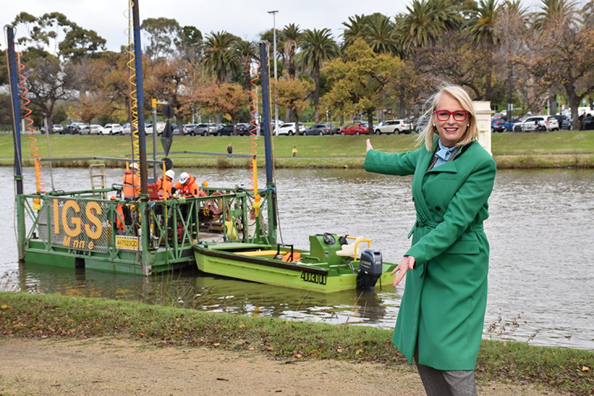 Council drills into Yarra for further Greenline clues