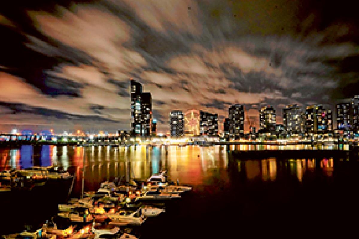 Docklands beautiful at night